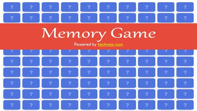 Random number memory game